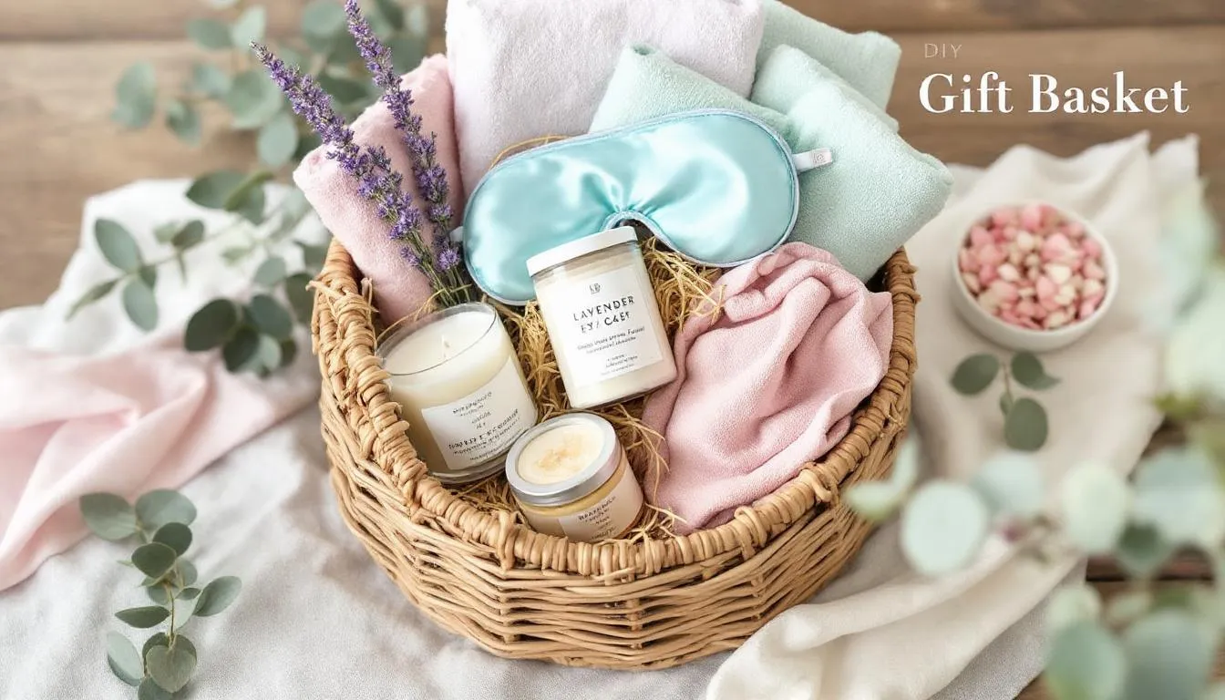 Creative DIY spa gift basket ideas.