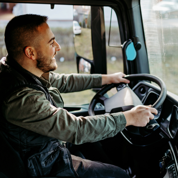 Image showing a relieved truck accident victim after finding the right Duluth truck accident lawyer.