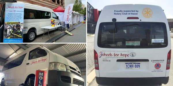 why donate to a charity in 2023 wheels for hope vehicles