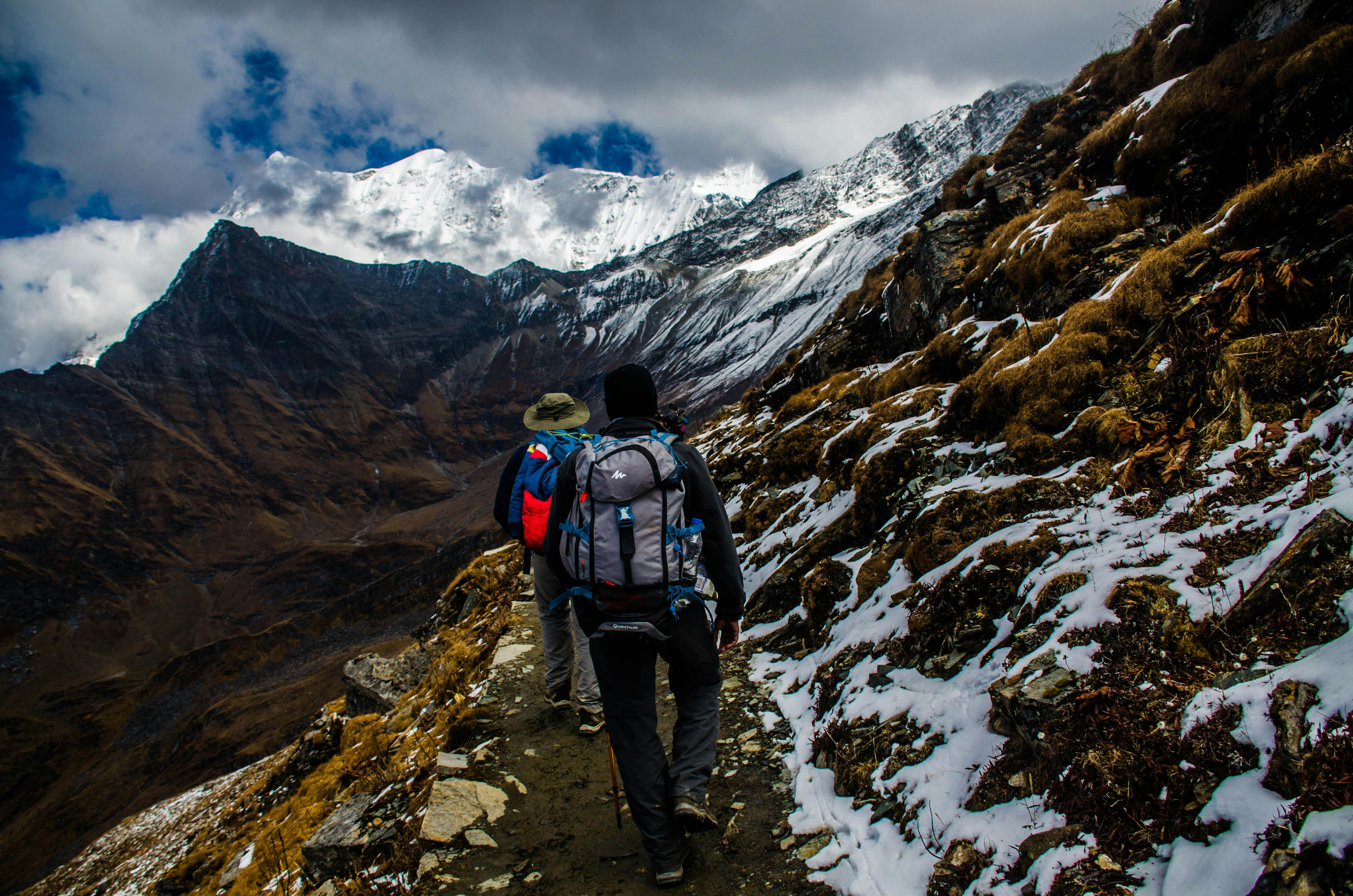 Photo by Saikat Ghosh: https://www.pexels.com/photo/two-mountaineers-in-mountain-914128/