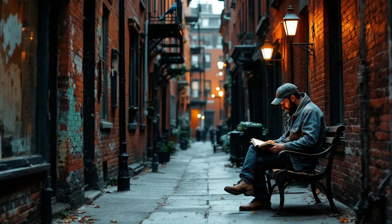 A hidden gem in NYC, representing authentic street life.