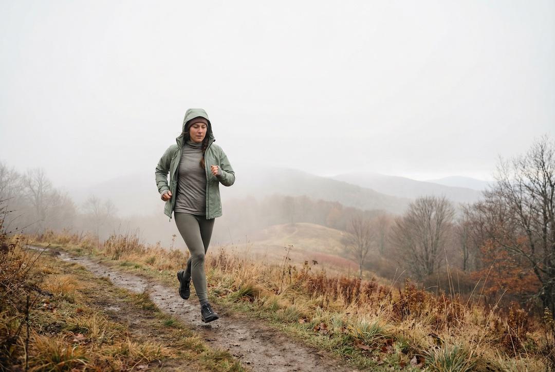 workout in merino wool