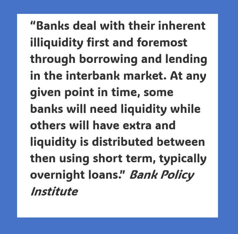 Banks and illiquidity