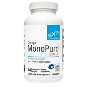 Xymogen's Omega MonoPure fish oil supplement