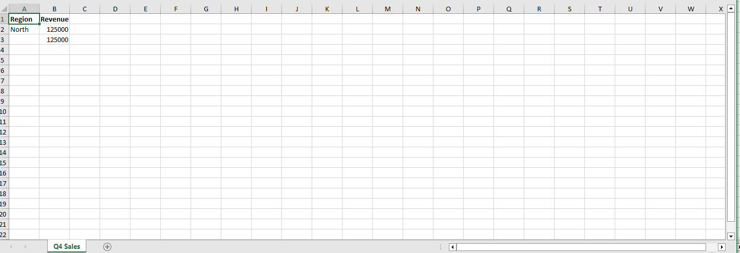 C# Excel library IronXL example output