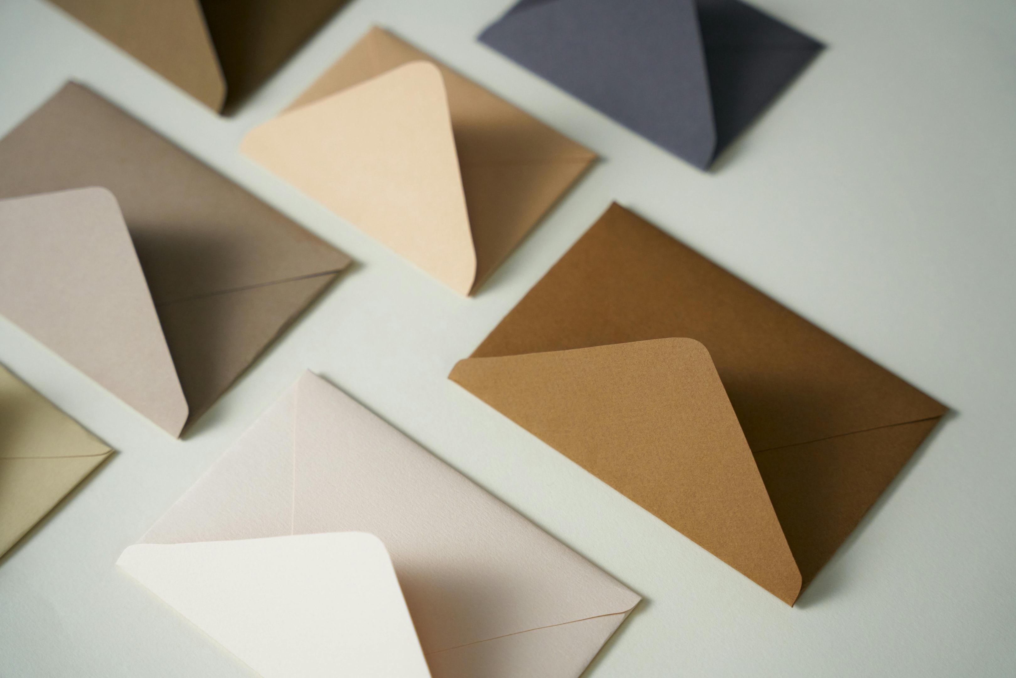 Envelopes used as part of a direct mail campaign by real estate investor. 