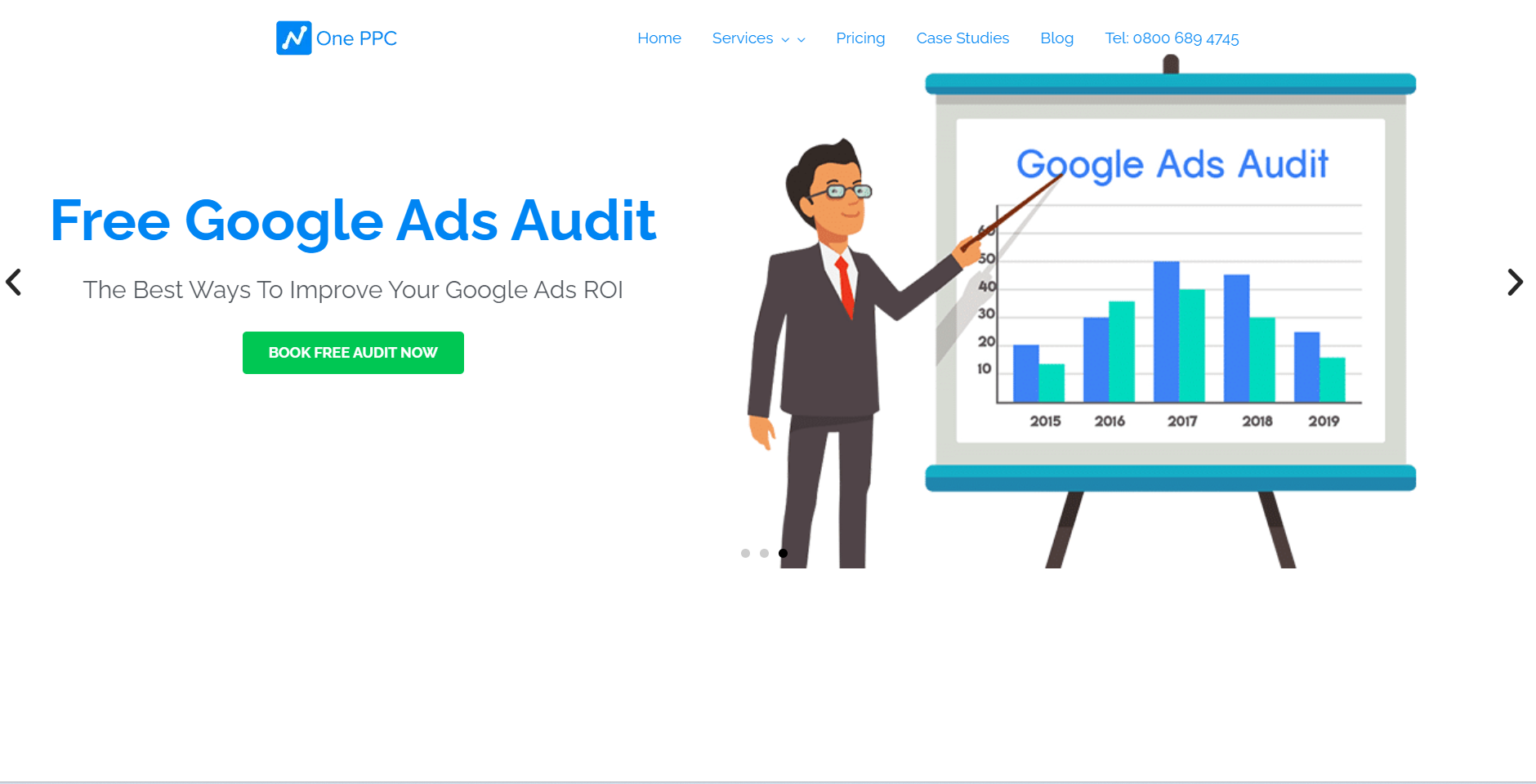 One website Free Google Ads Audit 
