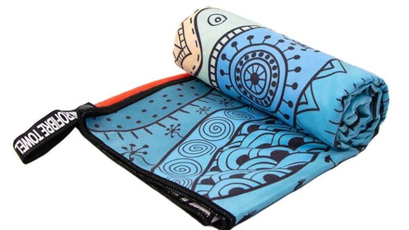 Sublimation Printed Towel with Tag