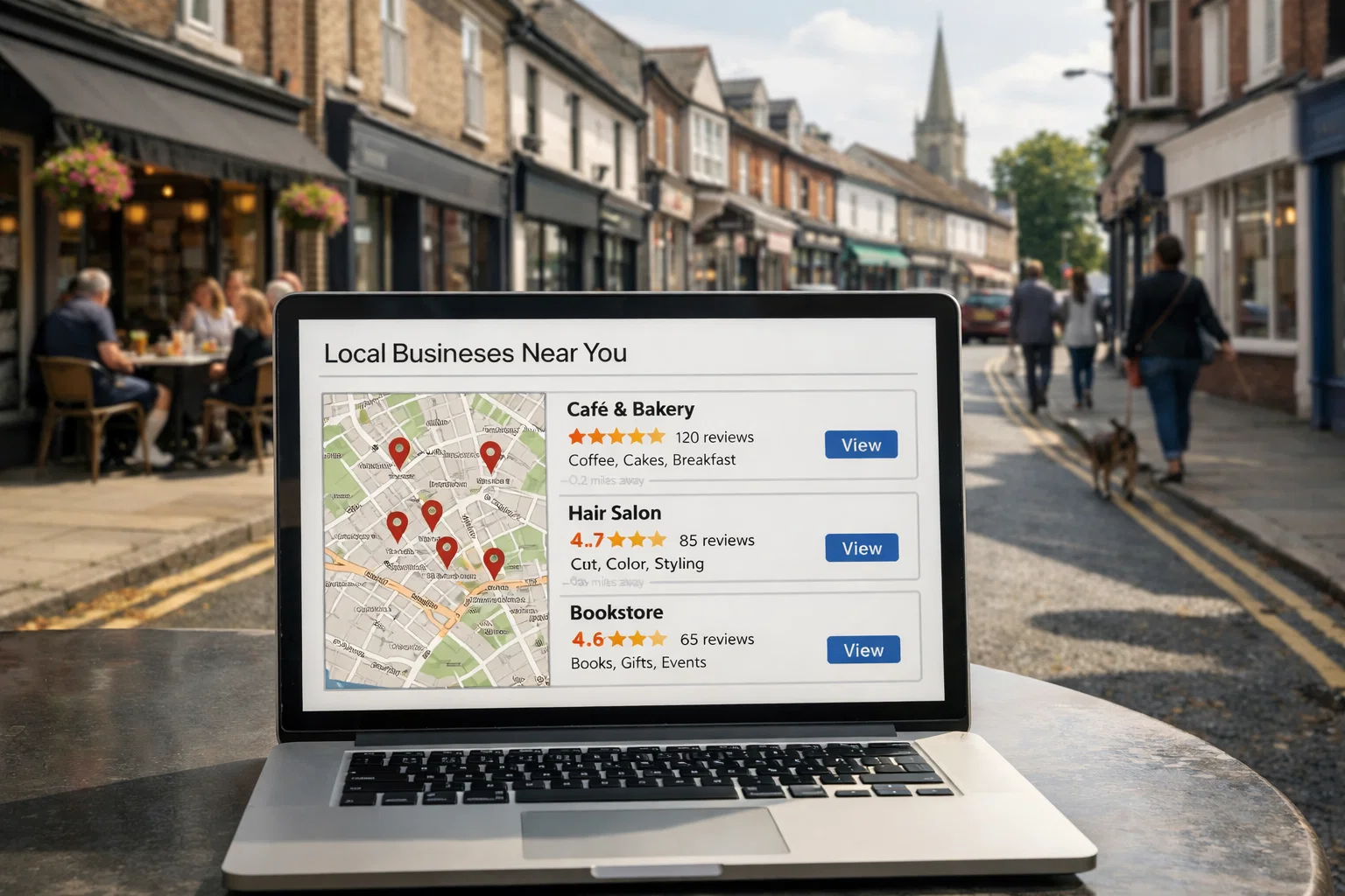 Local SEO helping accounting firms improve visibility for local business searches