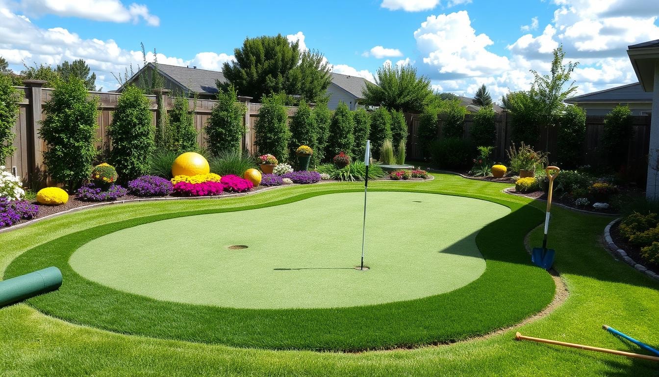 Putting Green Installation
