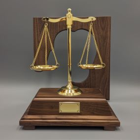 best personal injury lawyer award plaque