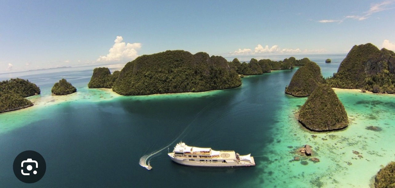 Indonesia on a charter yacht