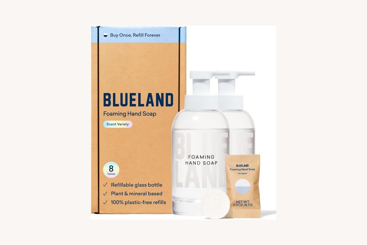 best toxin free  zero waste hand soap blueland