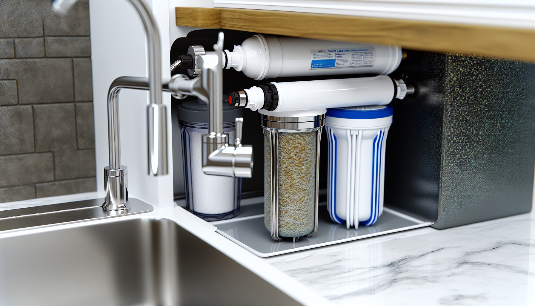 Reverse osmosis water filter system