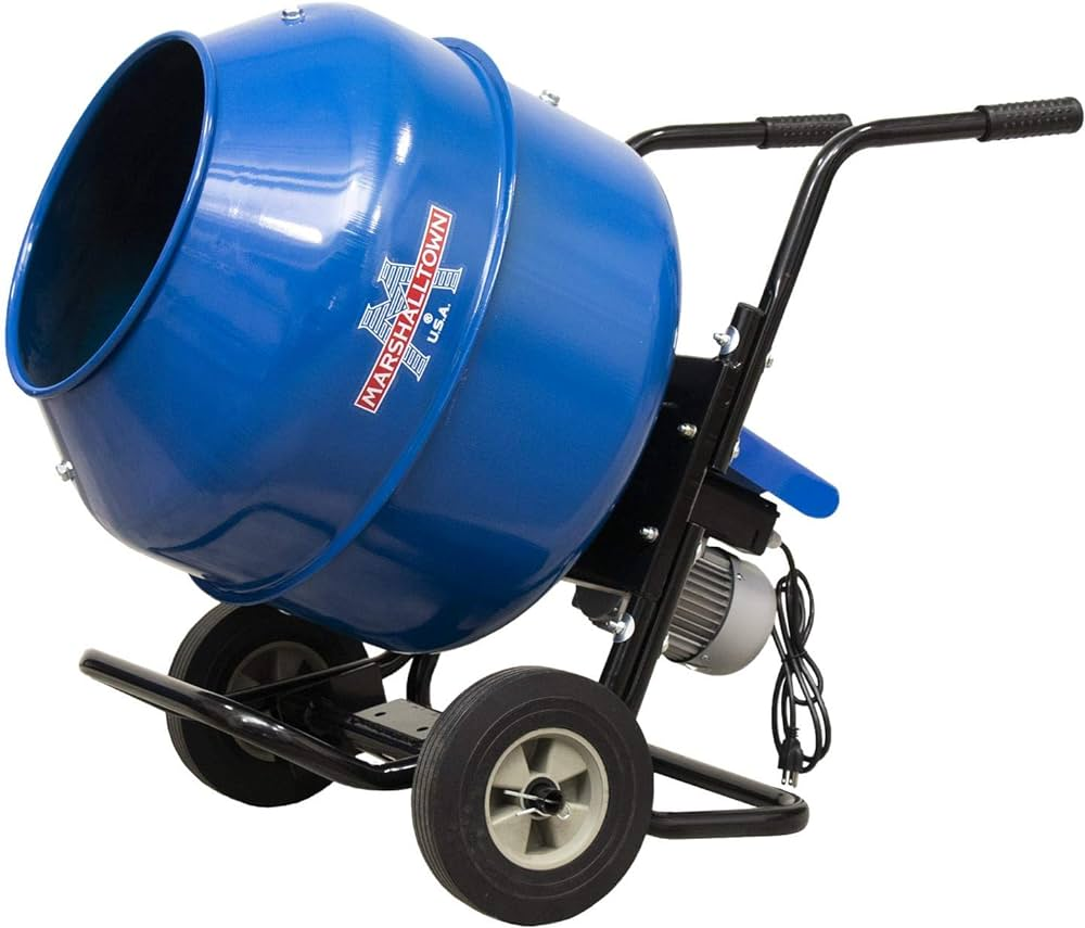 Wheelbarrow mixers for easy transportation in construction projects