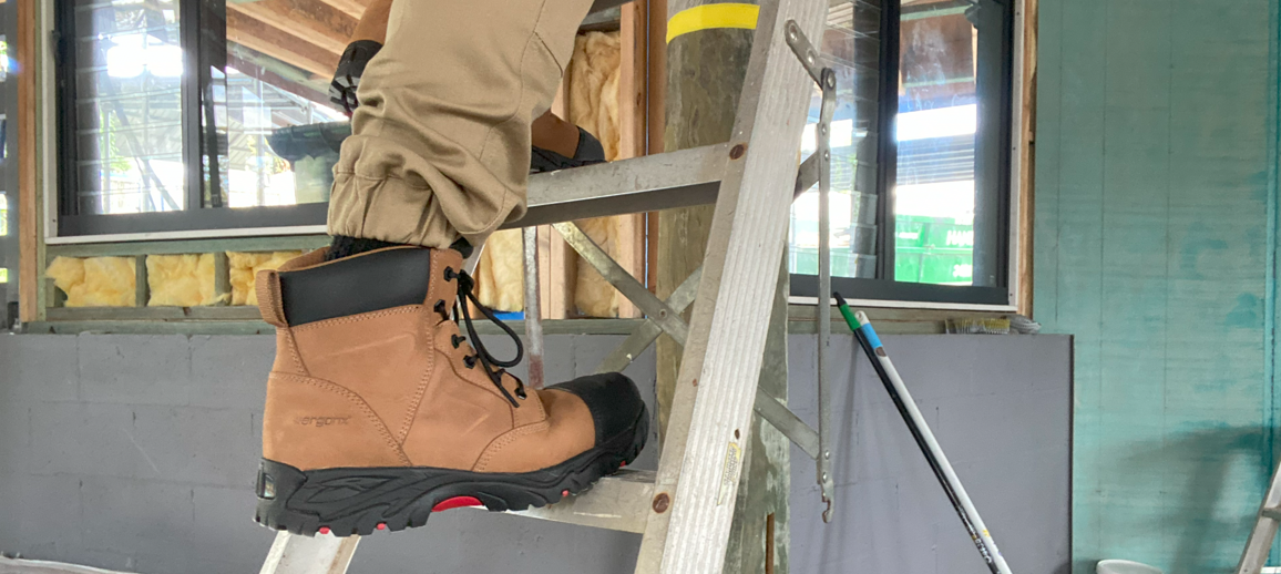 Make and informed decision when choosing your next work boots.  Choose a work boot that will support and cushion your feet in walking and on the job site.