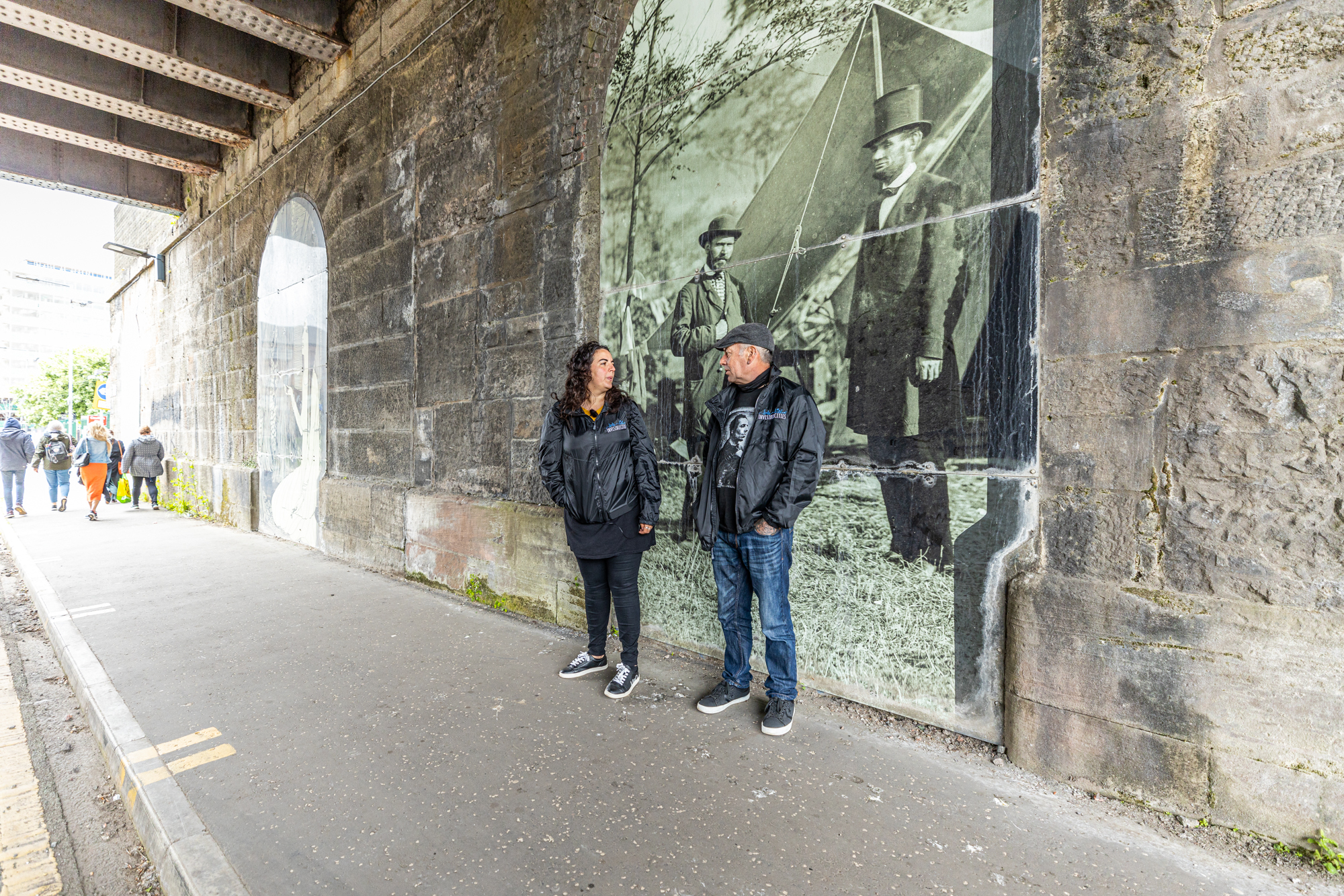 Community walking tours within Gorbals, Glasgow, supported by Urban Union 