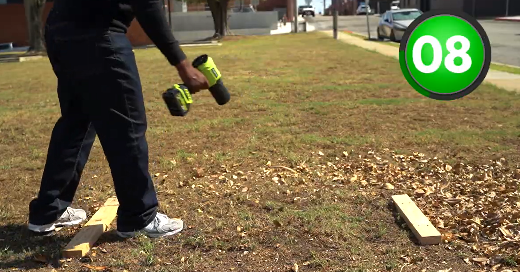 Zarimi battery powered leaf blower