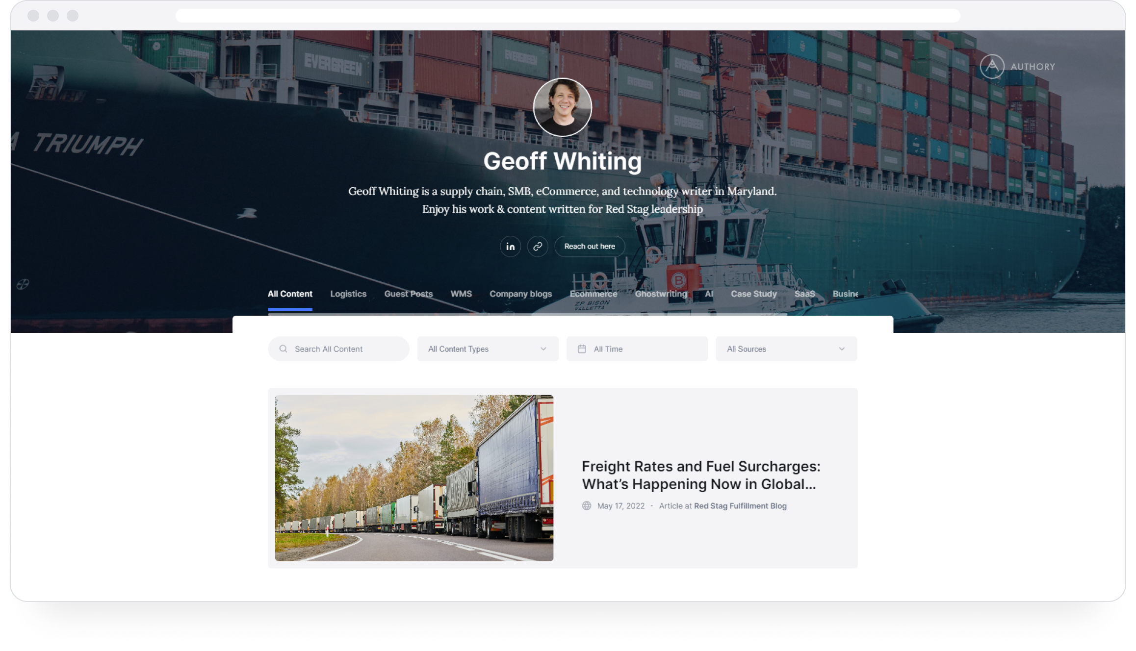 Geoff Whiting's writer website