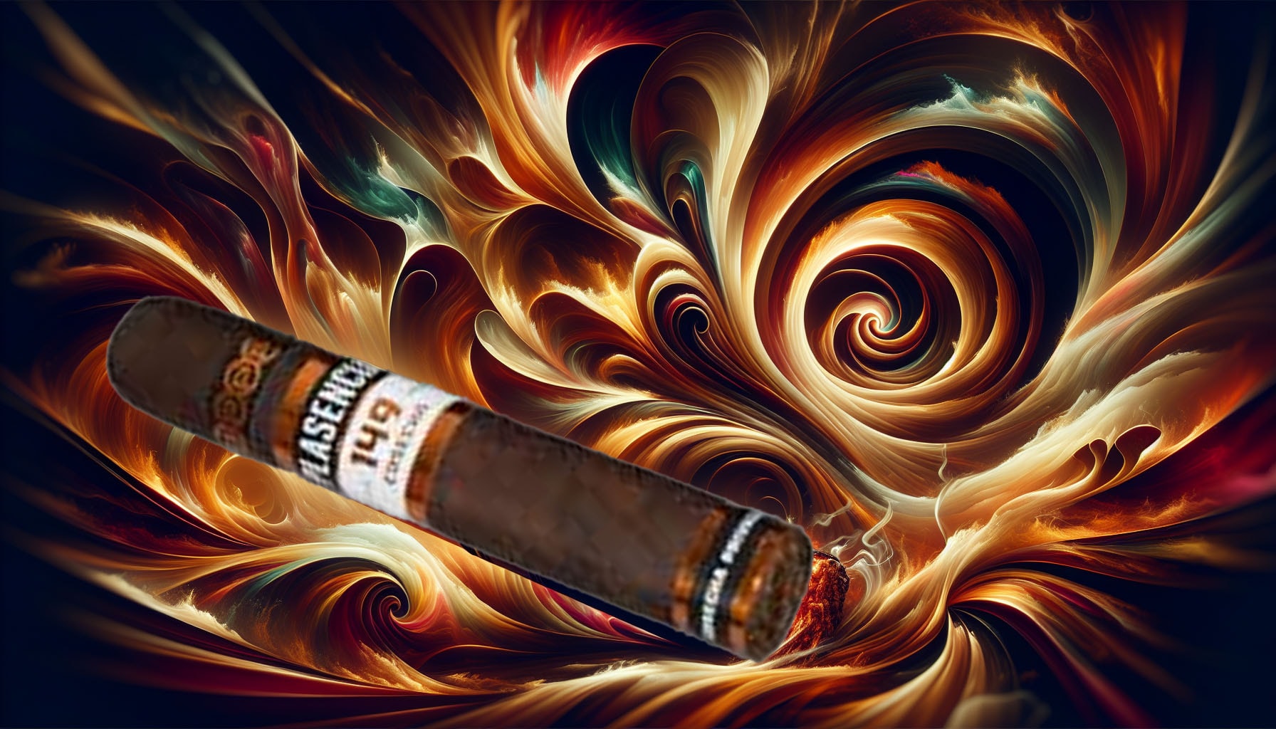 An illustration depicting the full-bodied experience of Plasencia Cosecha 149 La Vega Robusto cigar.
