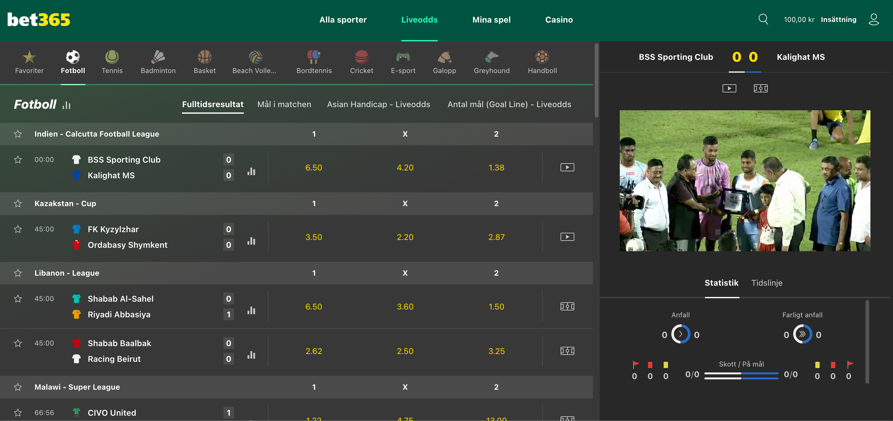 bet365 live betting