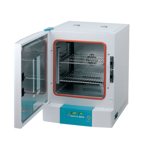 A lab oven with programmable settings for precise temperature control