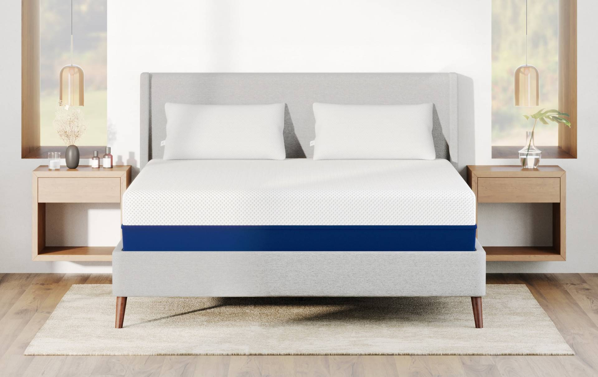 brooklyn bedding signature hybrid latex mattress Best Mattress For Adjustable Beds, adjustable frame, adjustable beds purple mattress, avocado green mattress
