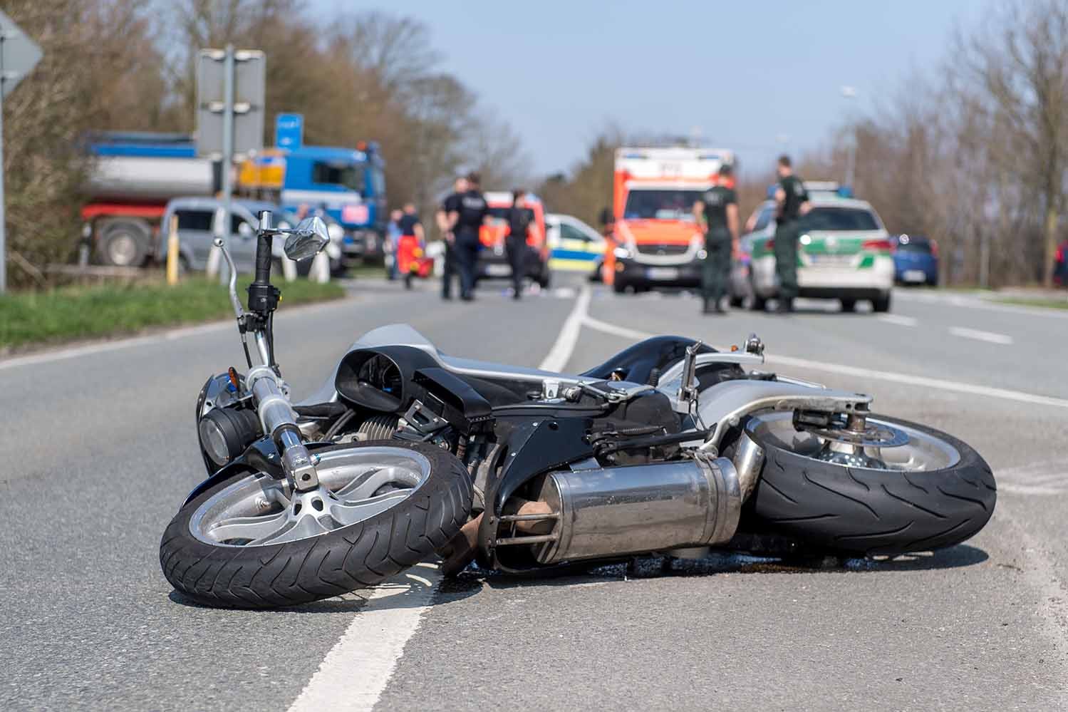 Motorcycle accident