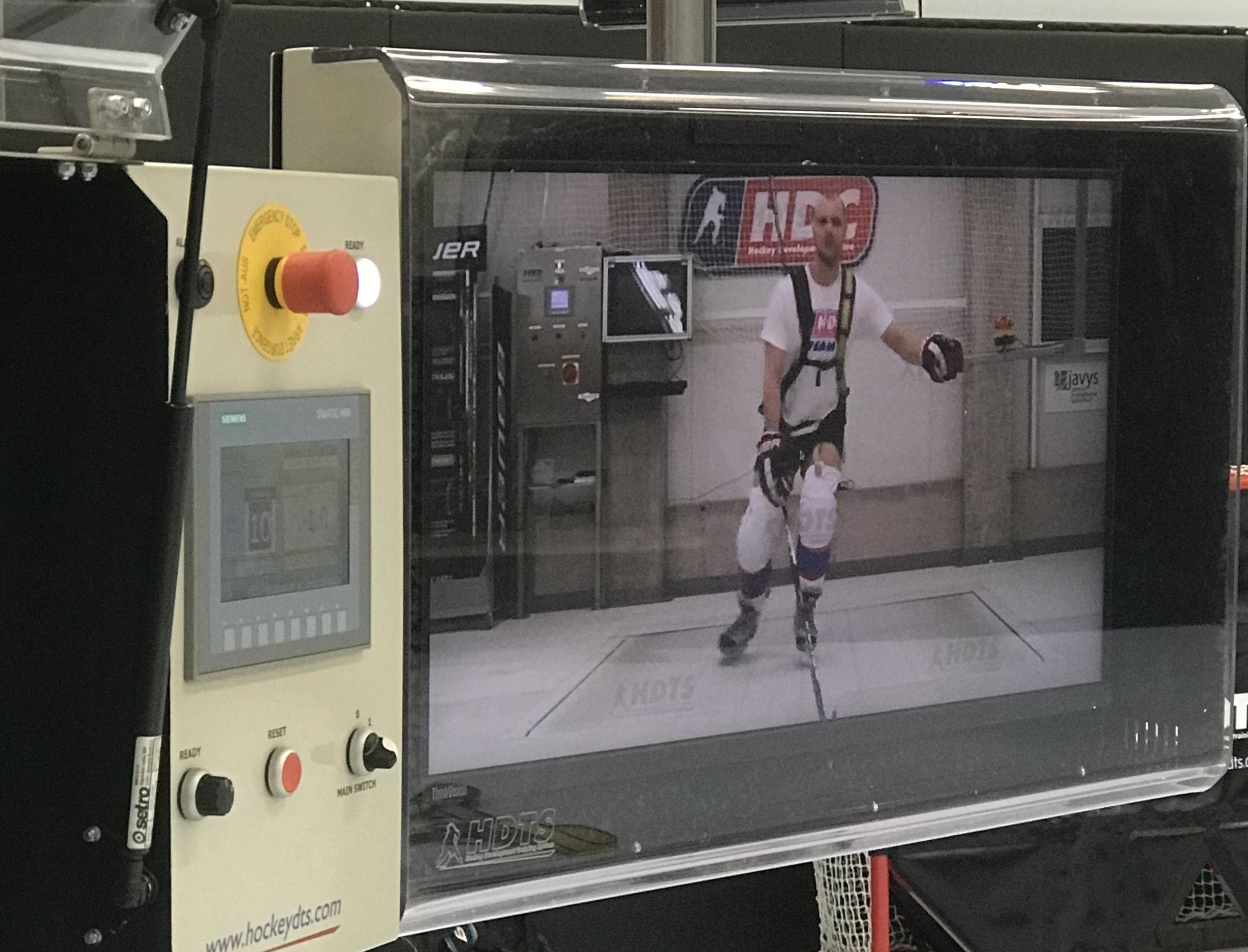 Program to support team and player development on synthetic ice treadmill