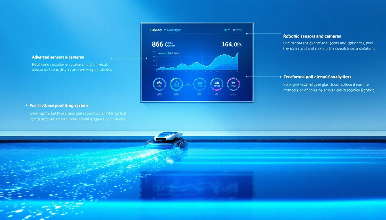 Popular features of automated pools showcased.