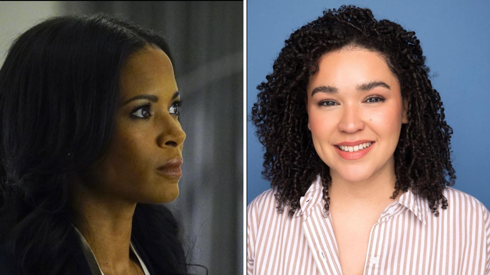 Left/Rose Rollins and Right/Carol Santiago