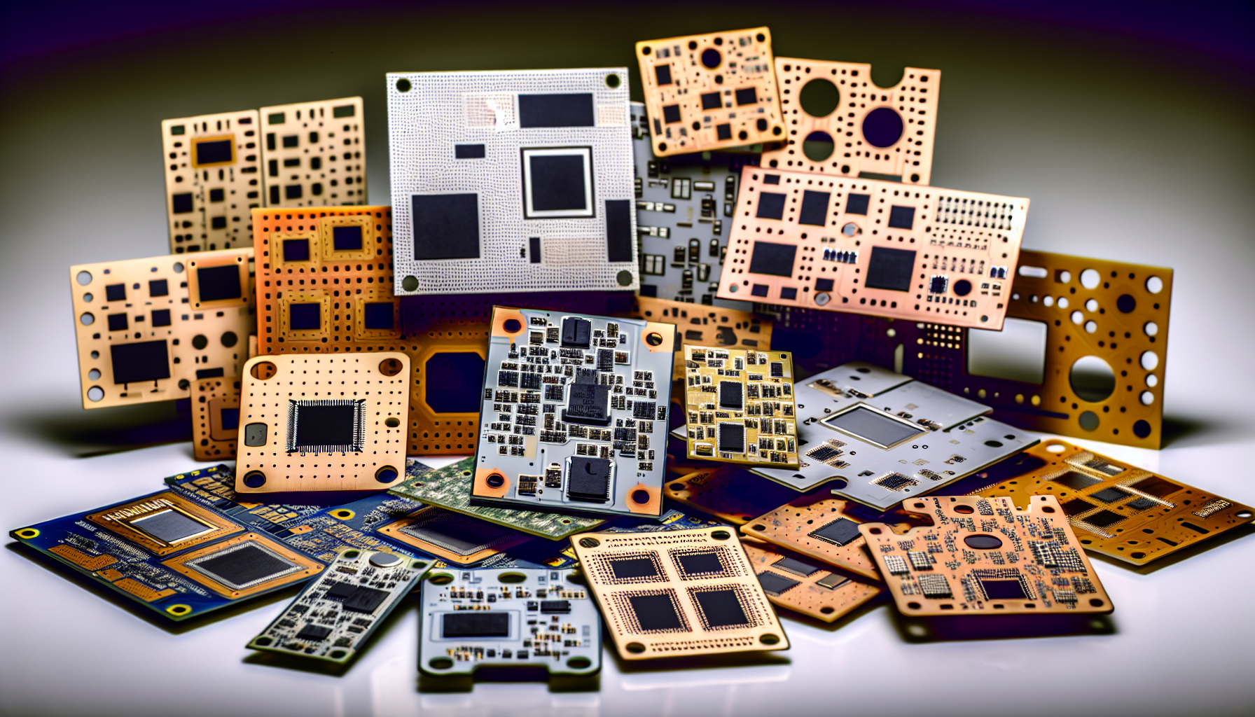 Various types of automotive PCBs