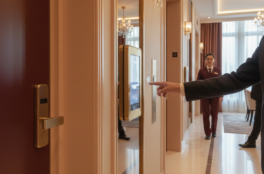 What Is a Smart Hotel? Key Technologies, & 10 Best Smart Hotels in the World 5 keyless contactless access systems