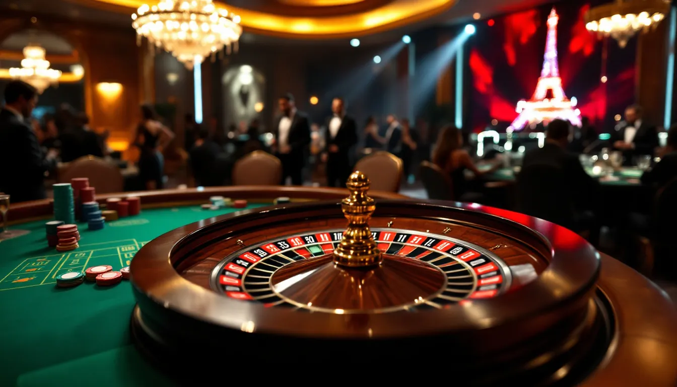 Different types of roulette tables, illustrating the variety available in roulette games.