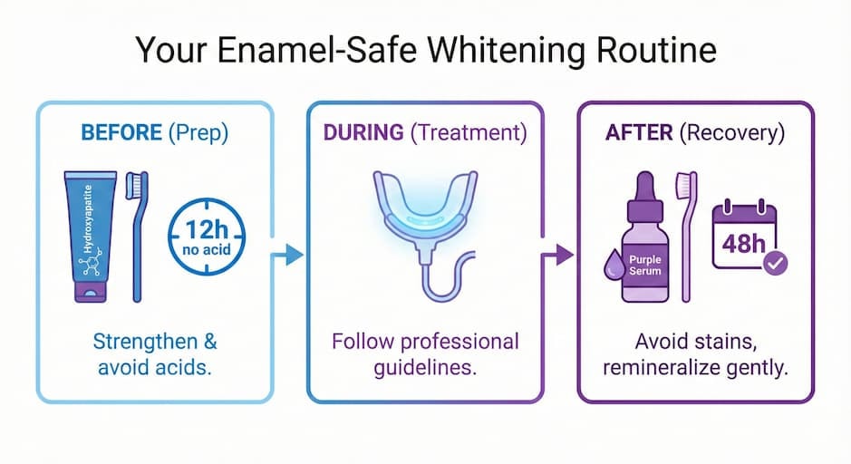 How Should You Structure an Enamel-Safe Routine