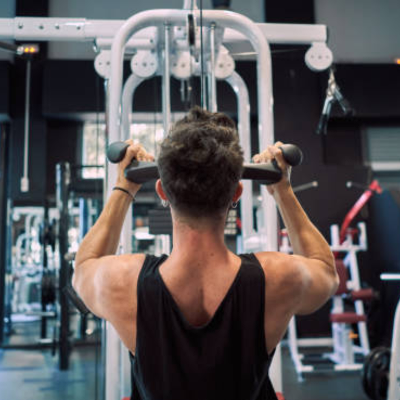 SPARTANFITNESS SET IMPUGNATURE ERGONOMICHE Pull Down Bar Access, Accessorio Per Allenamento Per Palestra, Fitness, Sollevamento Pesi, Braccia Tricipiti, Schiena, Spalle (Barra Lunga Piccola