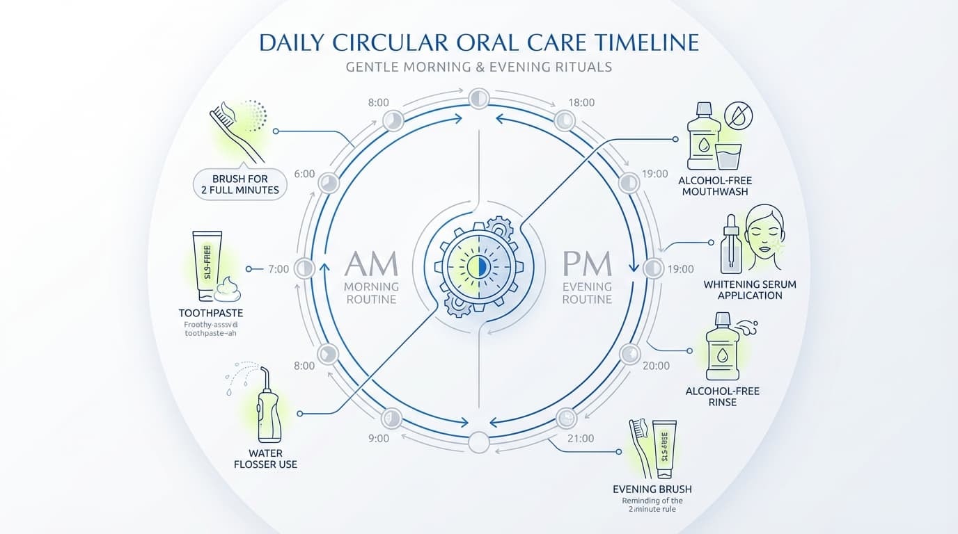 A Simple Daily Routine for Sensitive Mouths