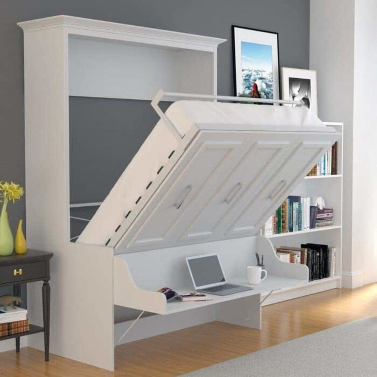 mounted bed or murphy bed