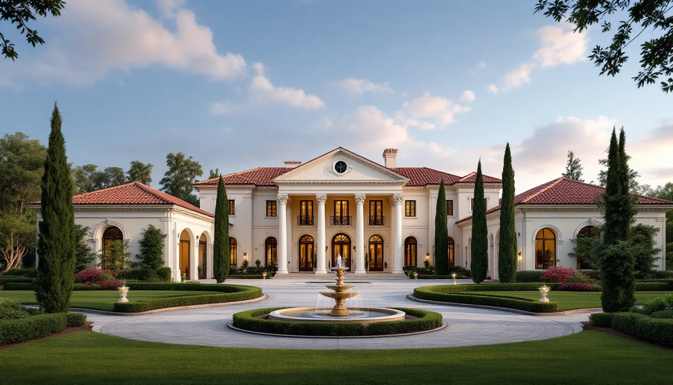 The image depicts a luxurious estate, symbolizing wealth preservation and the importance of estate planning needs for high net worth individuals. It highlights the significance of life insurance premium financing as a financial strategy to secure insurance coverage and manage estate taxes effectively.