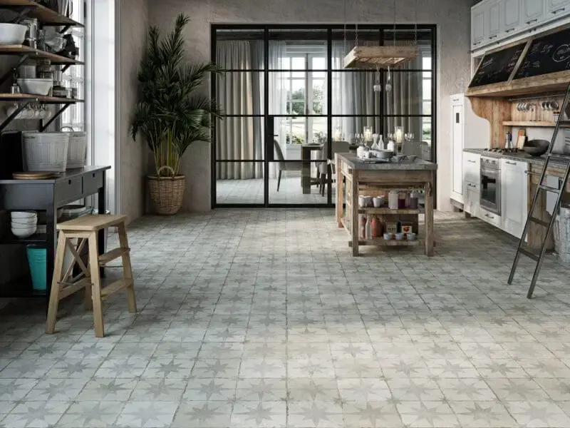 Future Star Sage Matt Pattern Tiles by Peronda