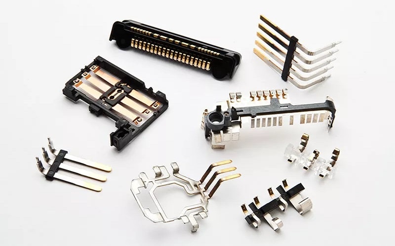 typical insert injection molded finished parts