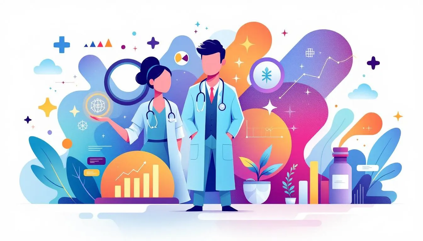 Healthcare heroes being celebrated in a marketing campaign.
