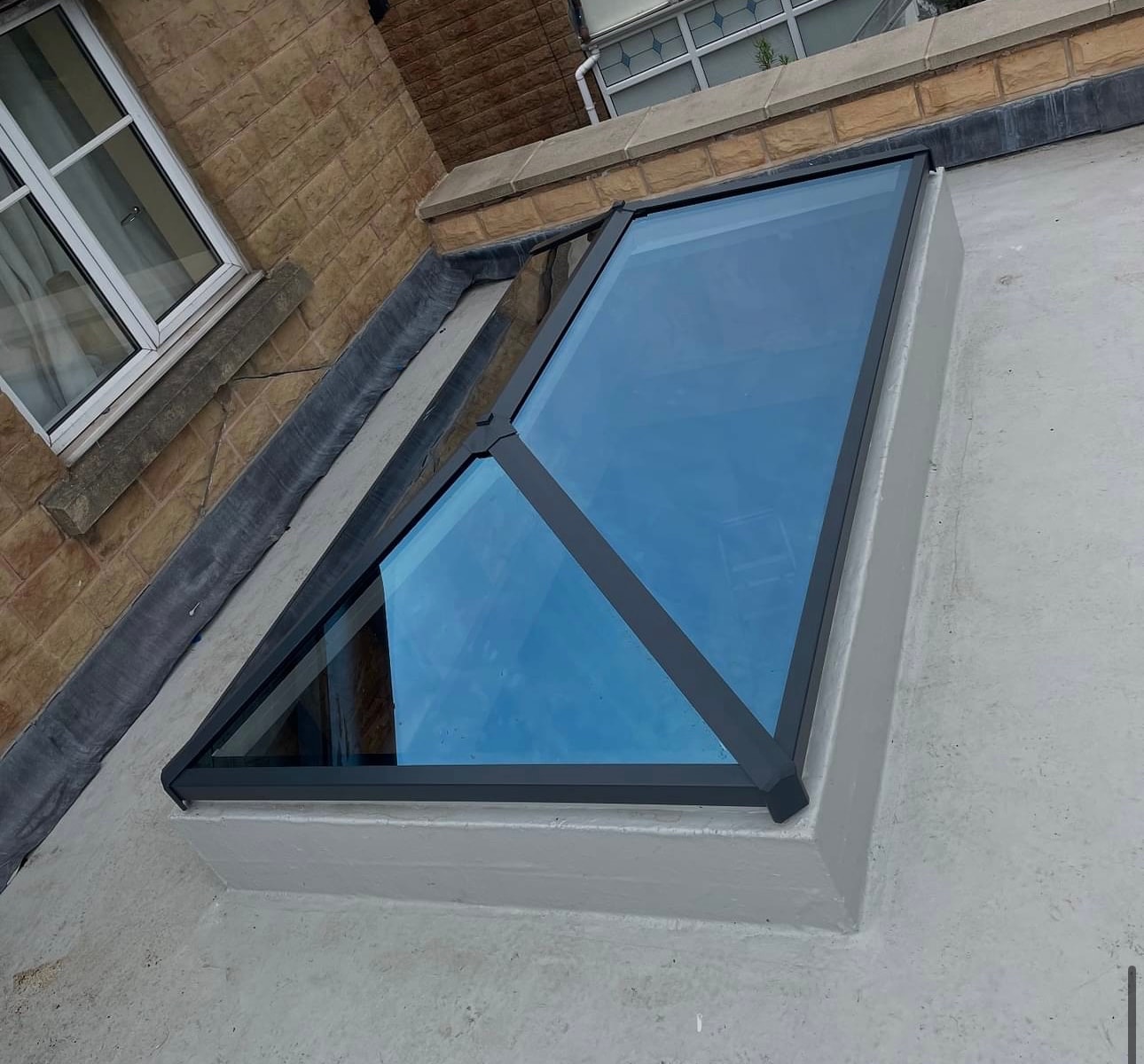 exterior view of a roof lantern 