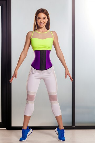 Wearing a waist trainer can quickly give you the desired smaller waist.