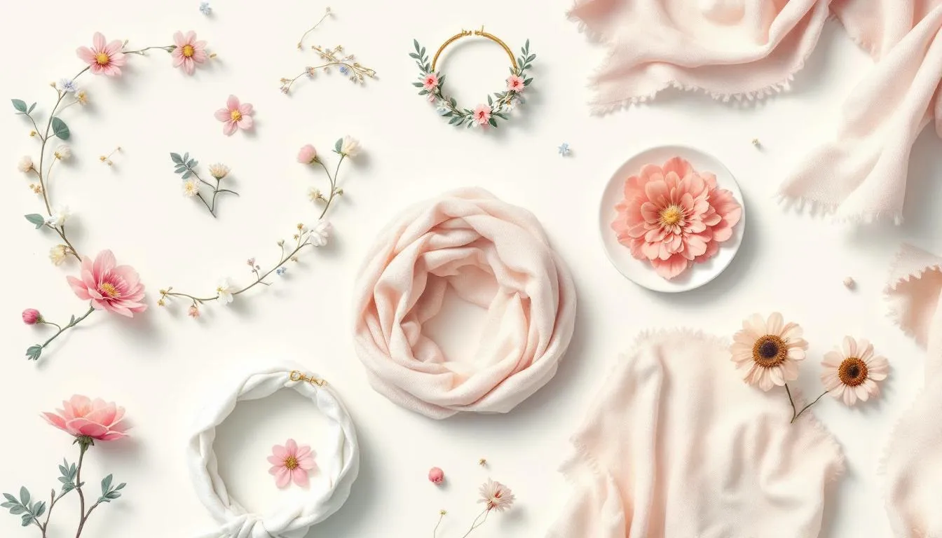 Accessories that complement casual wedding outfits.