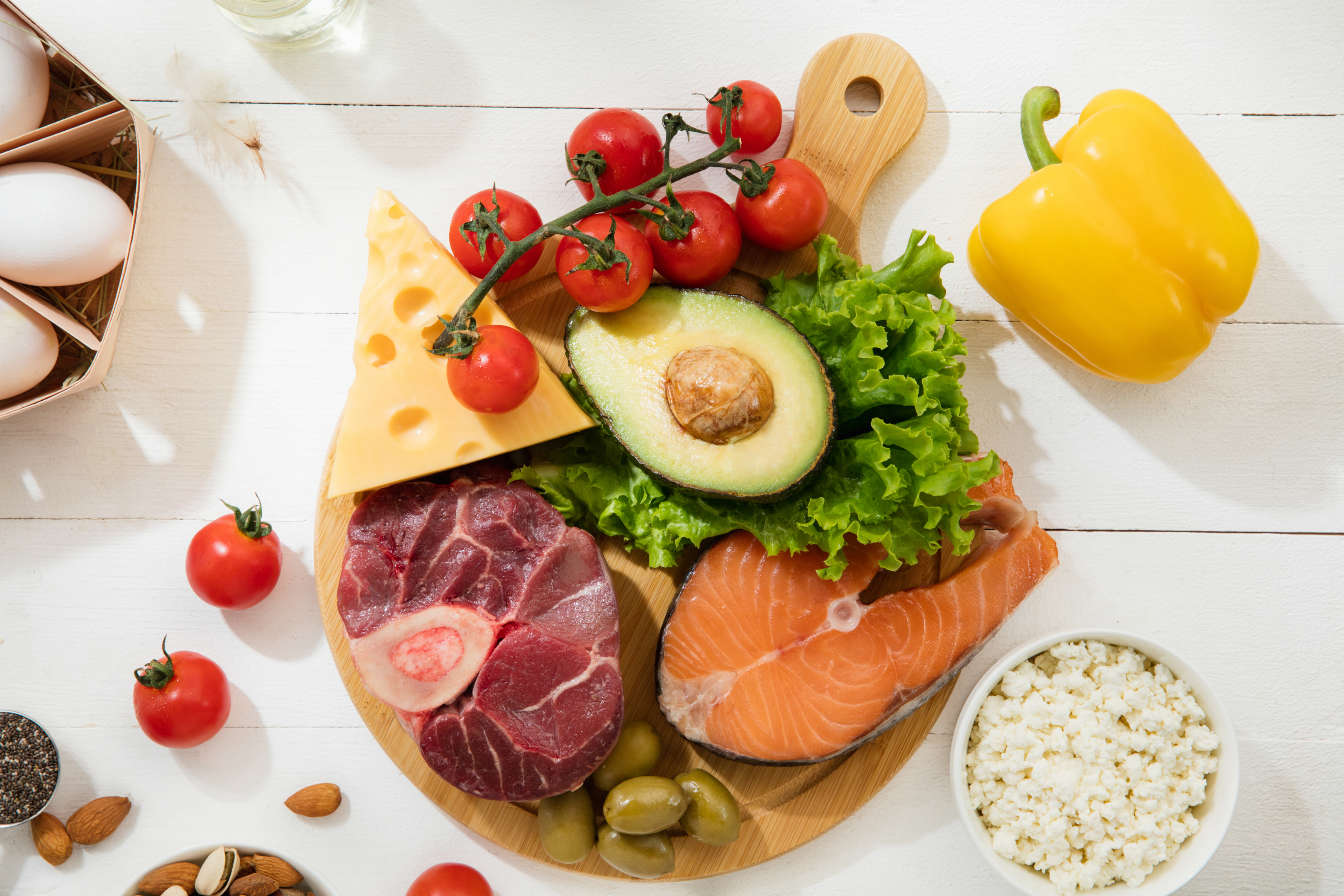 balanced diet of protein rich foods