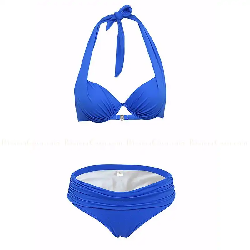 Blue-fold-over-bikini-bottom