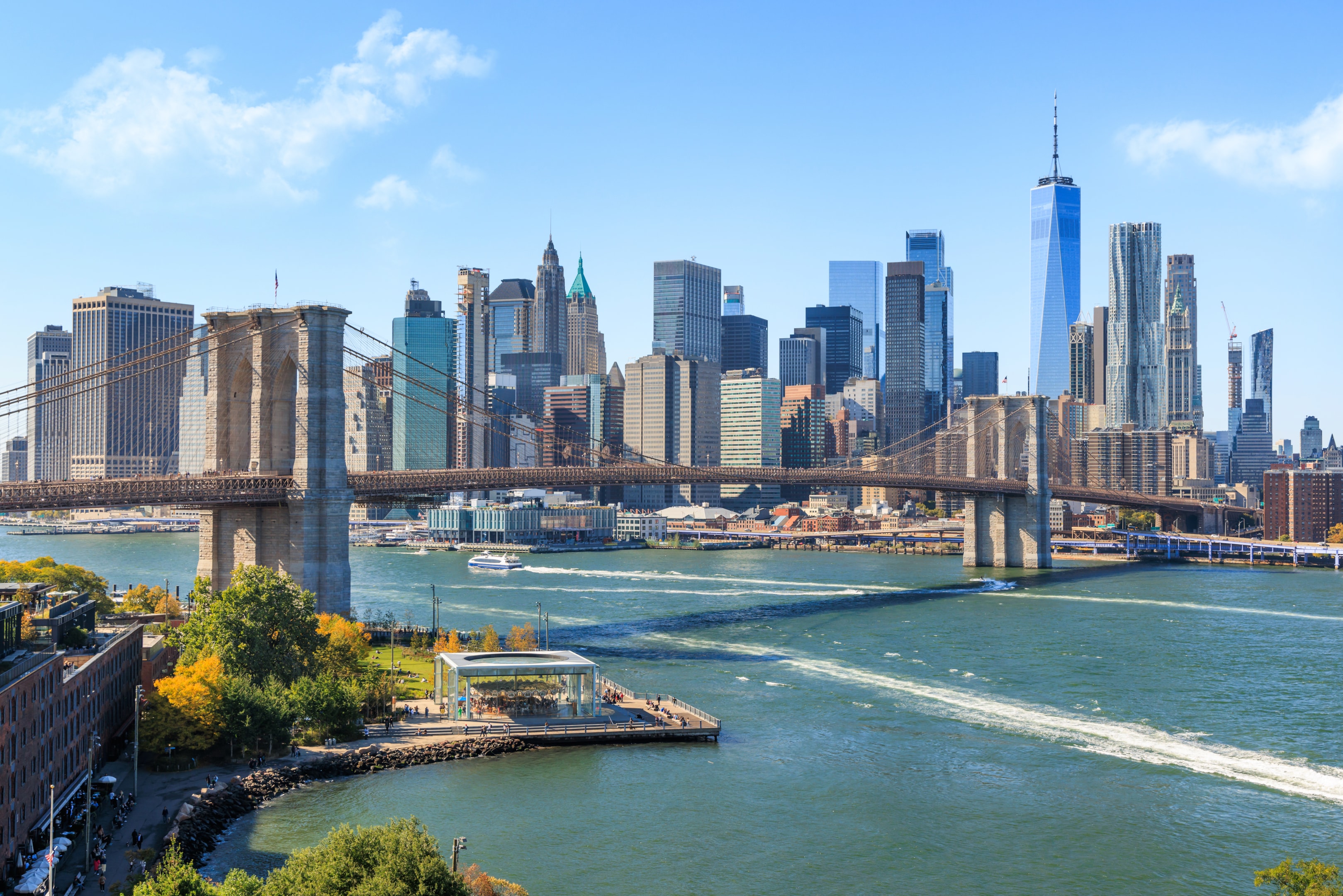 NYC skyline representing therapy bro summer movement for men's mental health.