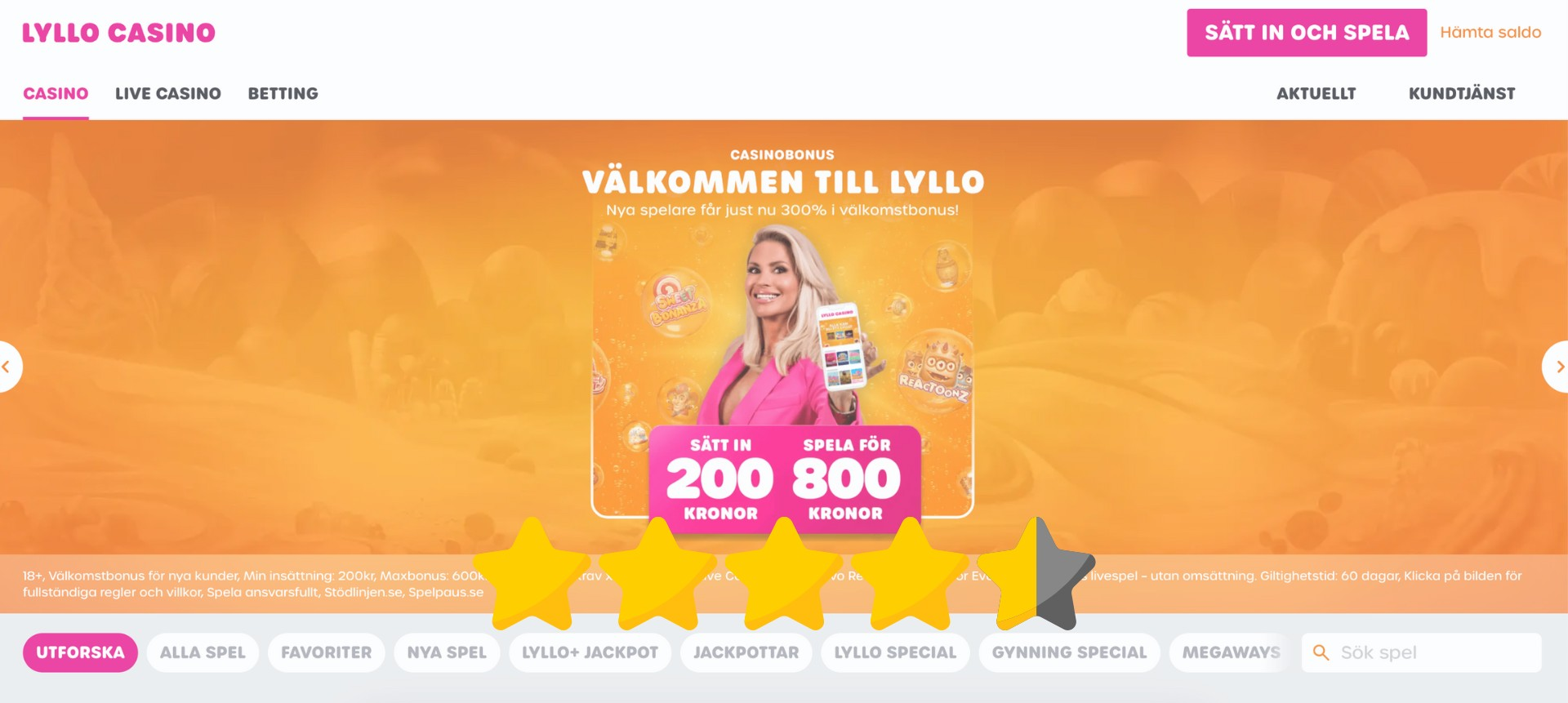 Lyllo Casino Recension