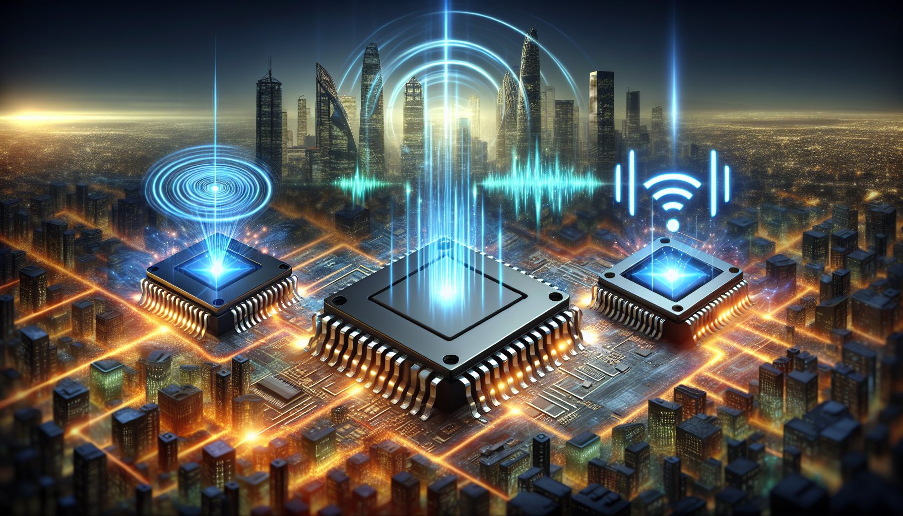 Illustration of emerging trends in transceiver IC technology